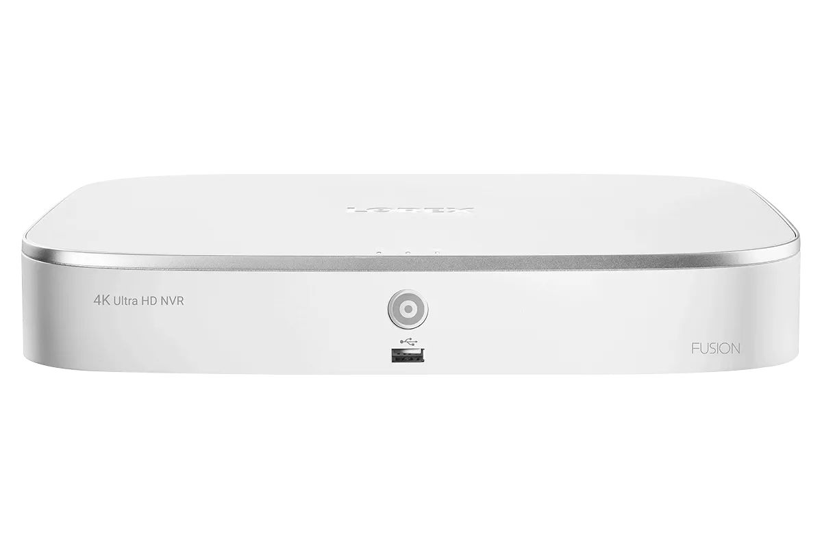 4K 8-Channel Network Video Recorder with Smart Motion Detection, Voice Control and Fusion Capabilities