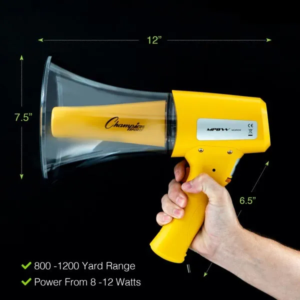 800 Yard Megaphone