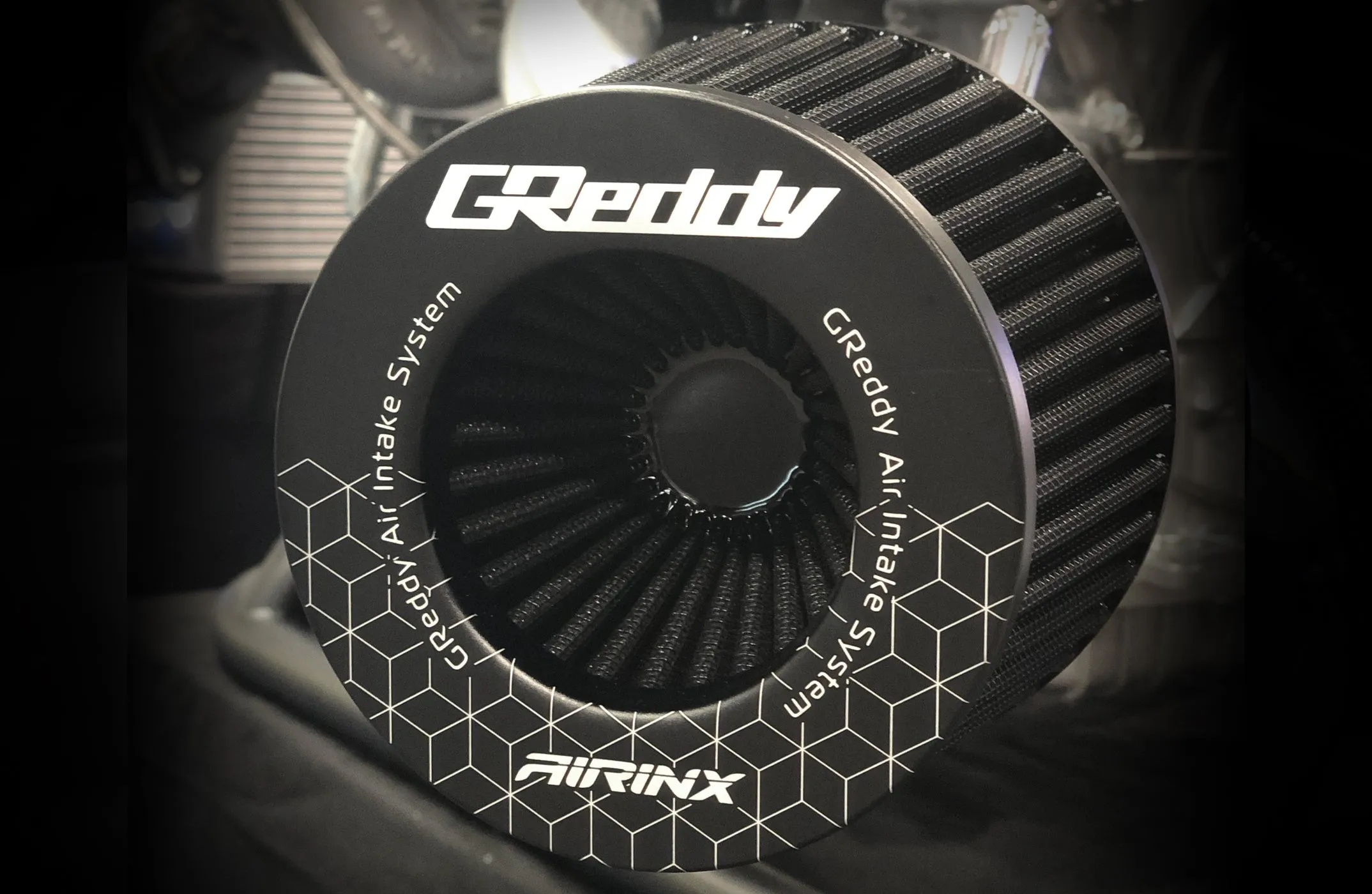 80MM DIA GREDDY AIRINX S UNIVERSAL - (12500603)