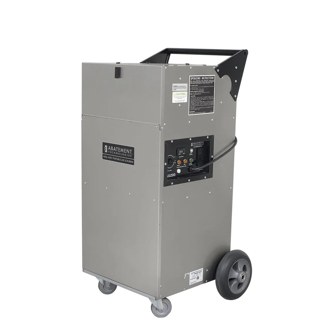 Abatement Technologies® HEPA-AIRE PAS1200 Portable Air Scrubber