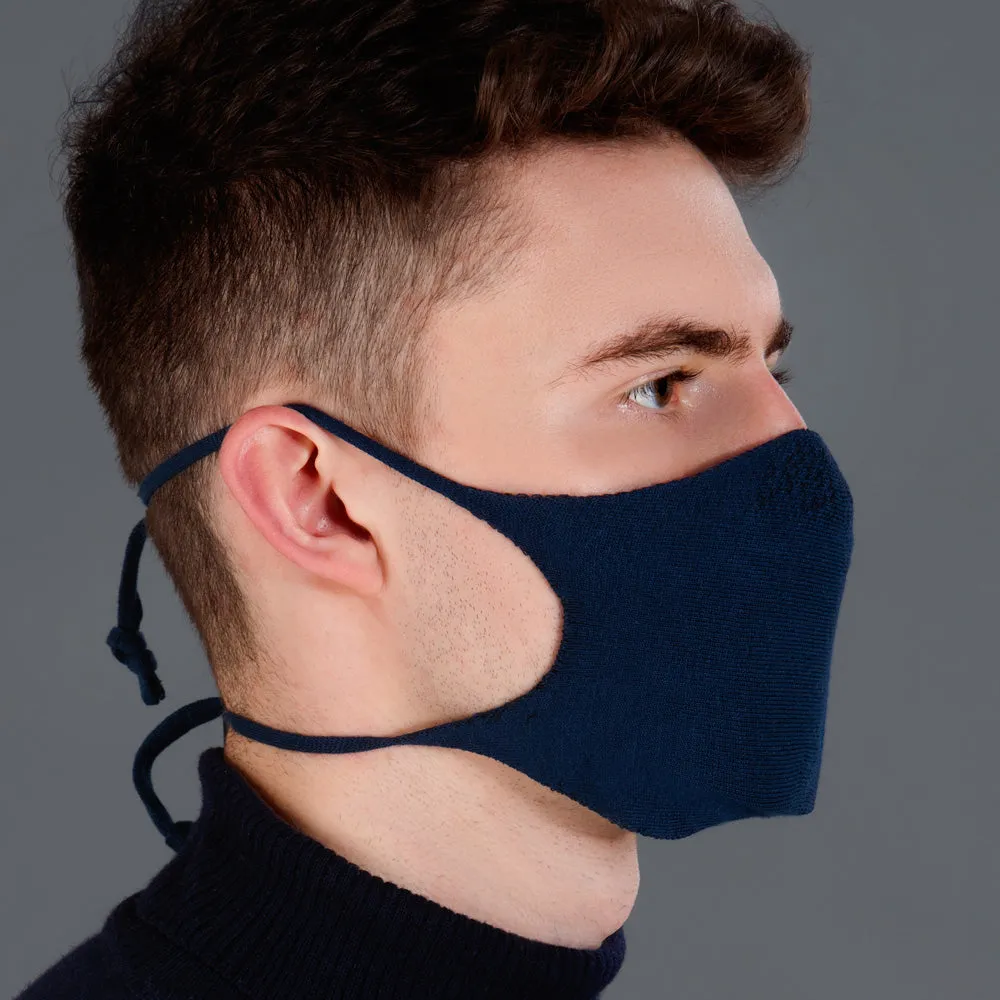 Adjustable Supima Cotton Face Mask with a PM2.5 Filter