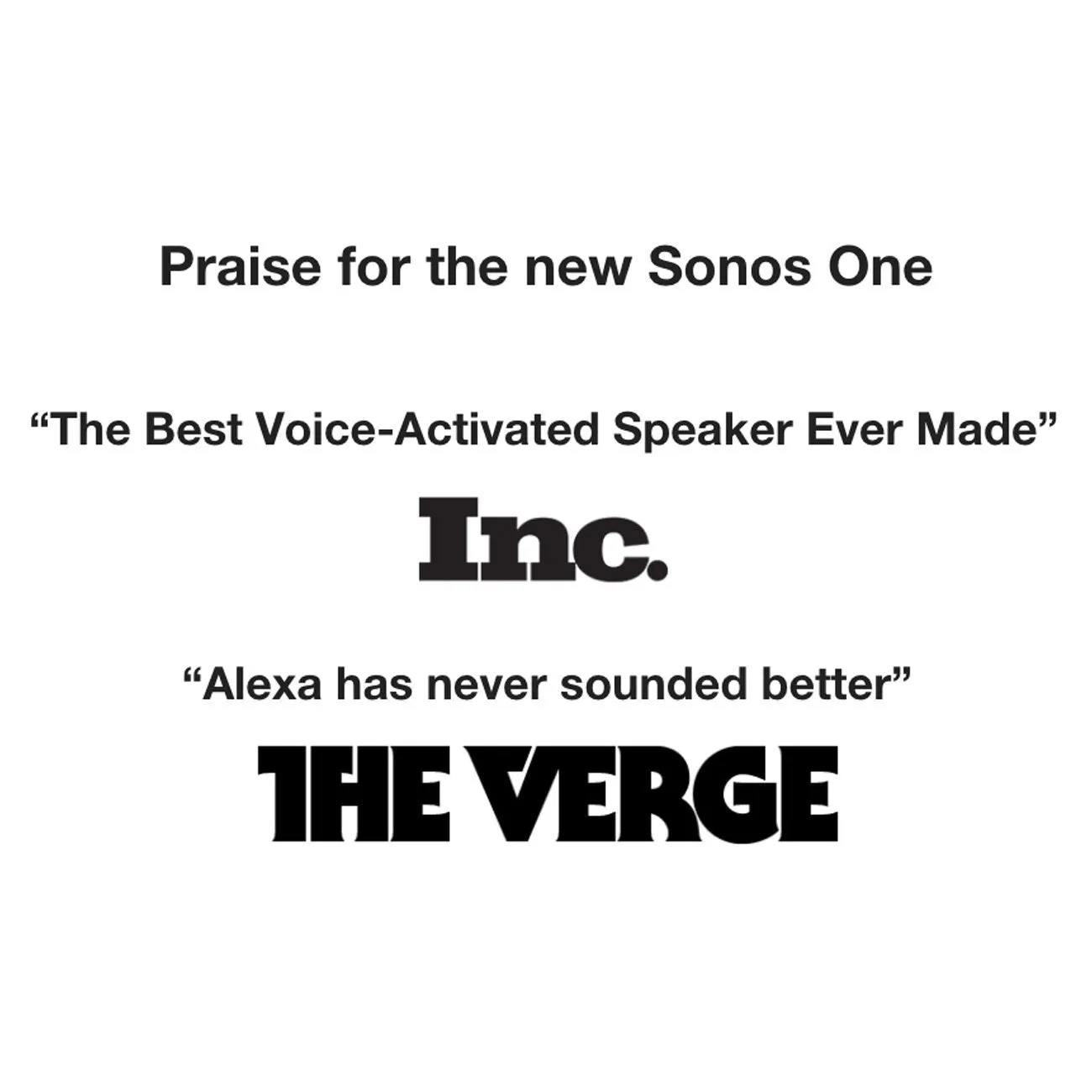 All-new Sonos One - 2-Room Voice Controlled Smart Speaker with Amazon Alexa Built In (Black)