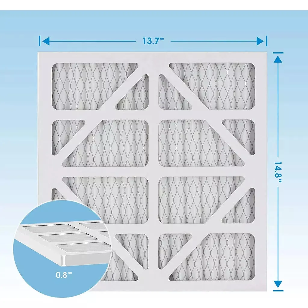 AlorAir MERV-10 Filter Replacement Set for CleanShield HEPA 550 Air Scrubber (Pack of 5)