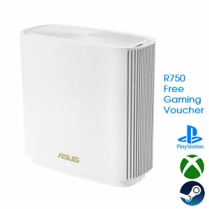 Asus ZenWiFi XT8 AX6600 1 Pack Mesh Wifi System   Free Gaming Voucher