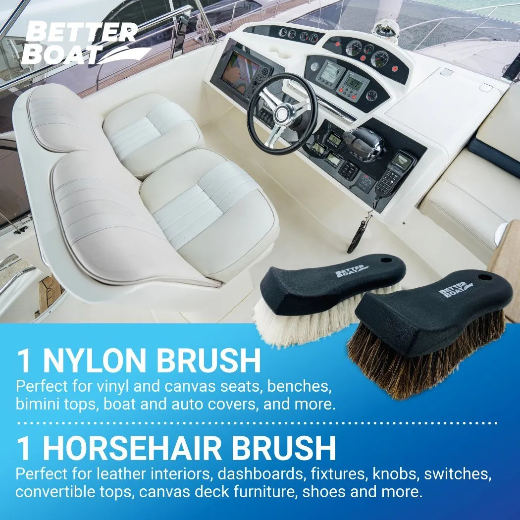 Better Boat Upholstery Brush Set