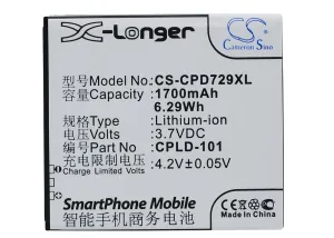 Coolpad CPLD-101 Battery Replacement for Mobile - Smartphone