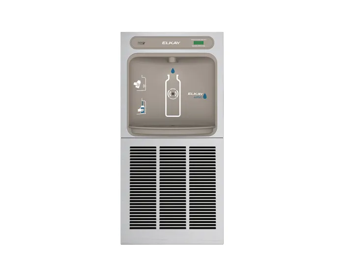 Elkay EZWSGRNM8K | In-wall Bottle Filler | Filterless, High-efficiency chiller (Comes with Mounting Frame)