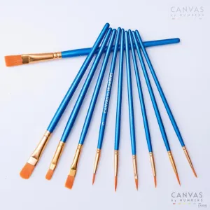 Extra 10 Pcs High-Quality Paint Brushes