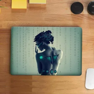 Girl Robot Laptop Skin