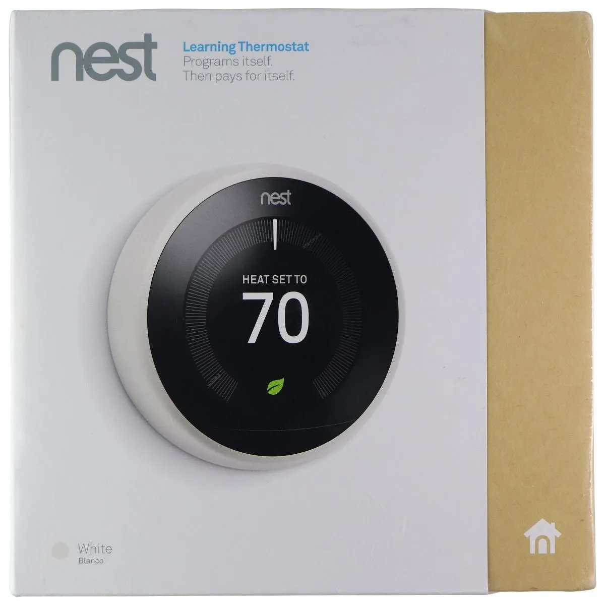 Google Nest Learning Thermostat 3rd Gen - White (‎T3017US)