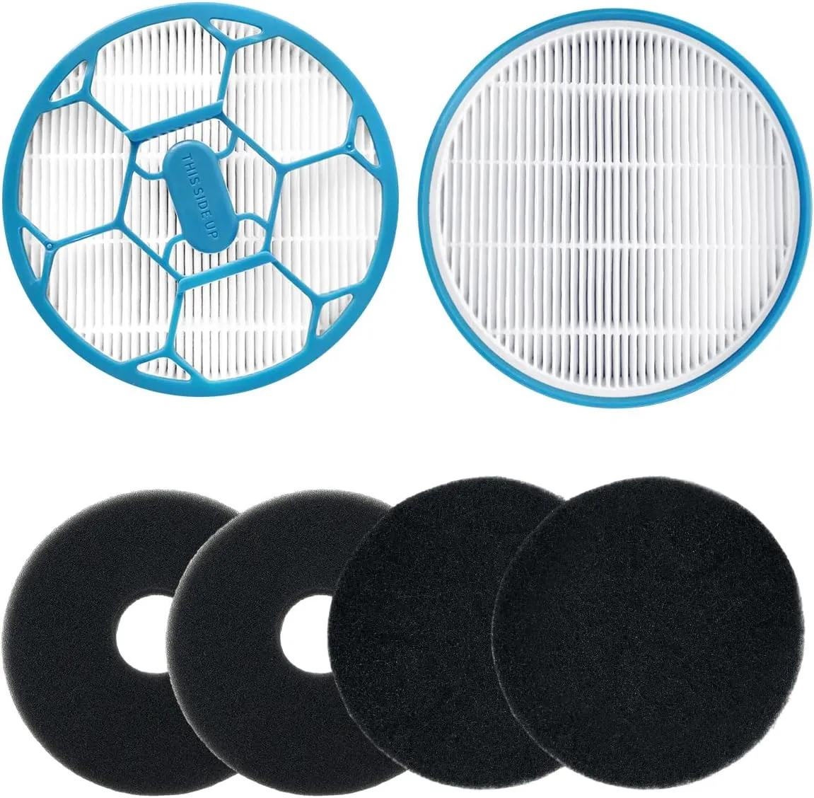 High-Density HEPA Filters, Blades & Foam Set for Neakasa P2 Pro