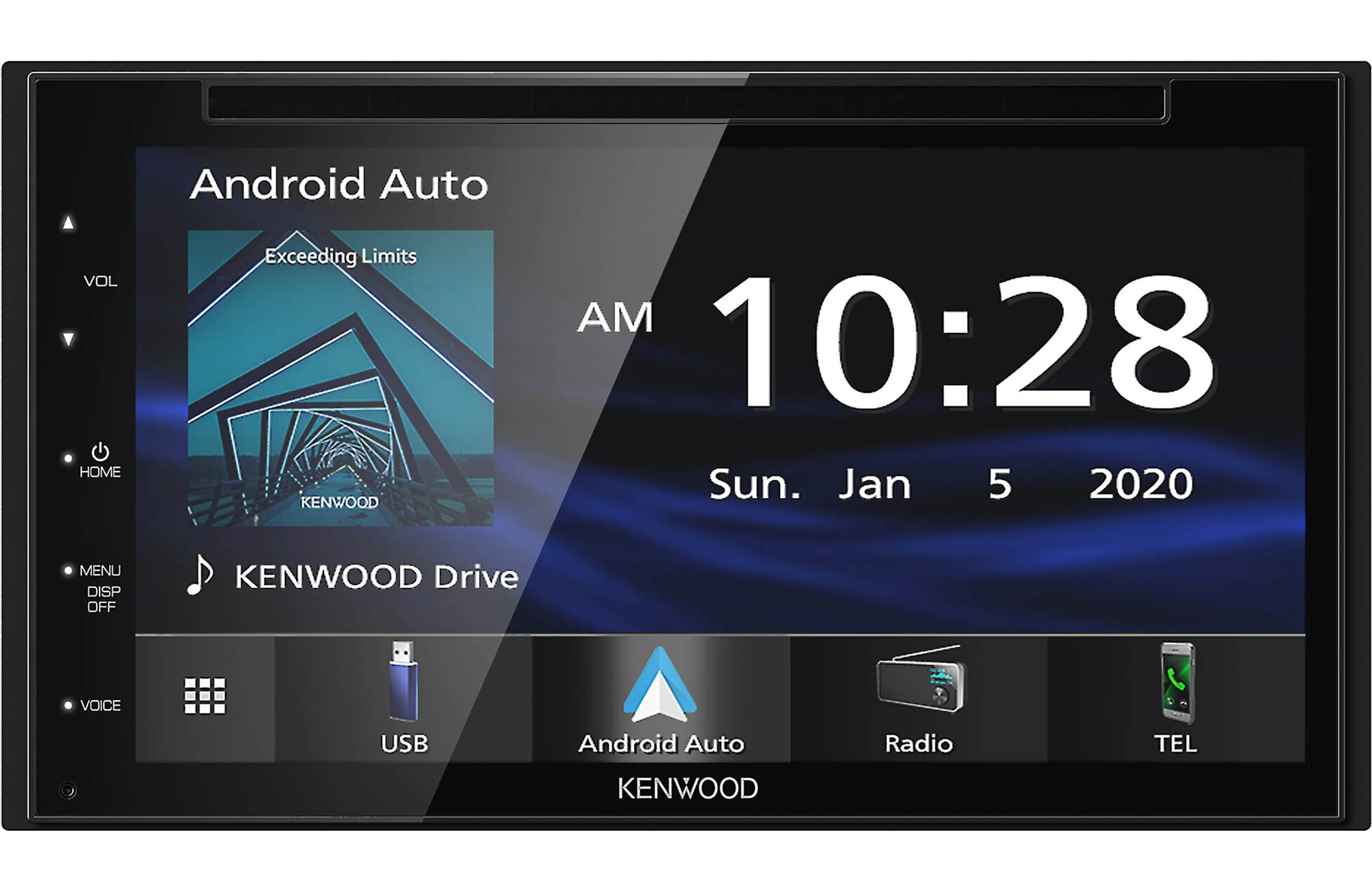 Kenwood DDX5707S DVD Receiver with 6.8" WVGA Display