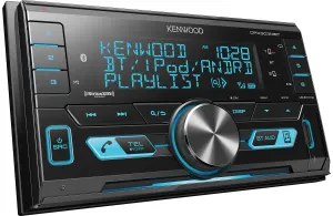 Kenwood DPX303MBT Double-Din Digital Media Receiver with Bluetooth