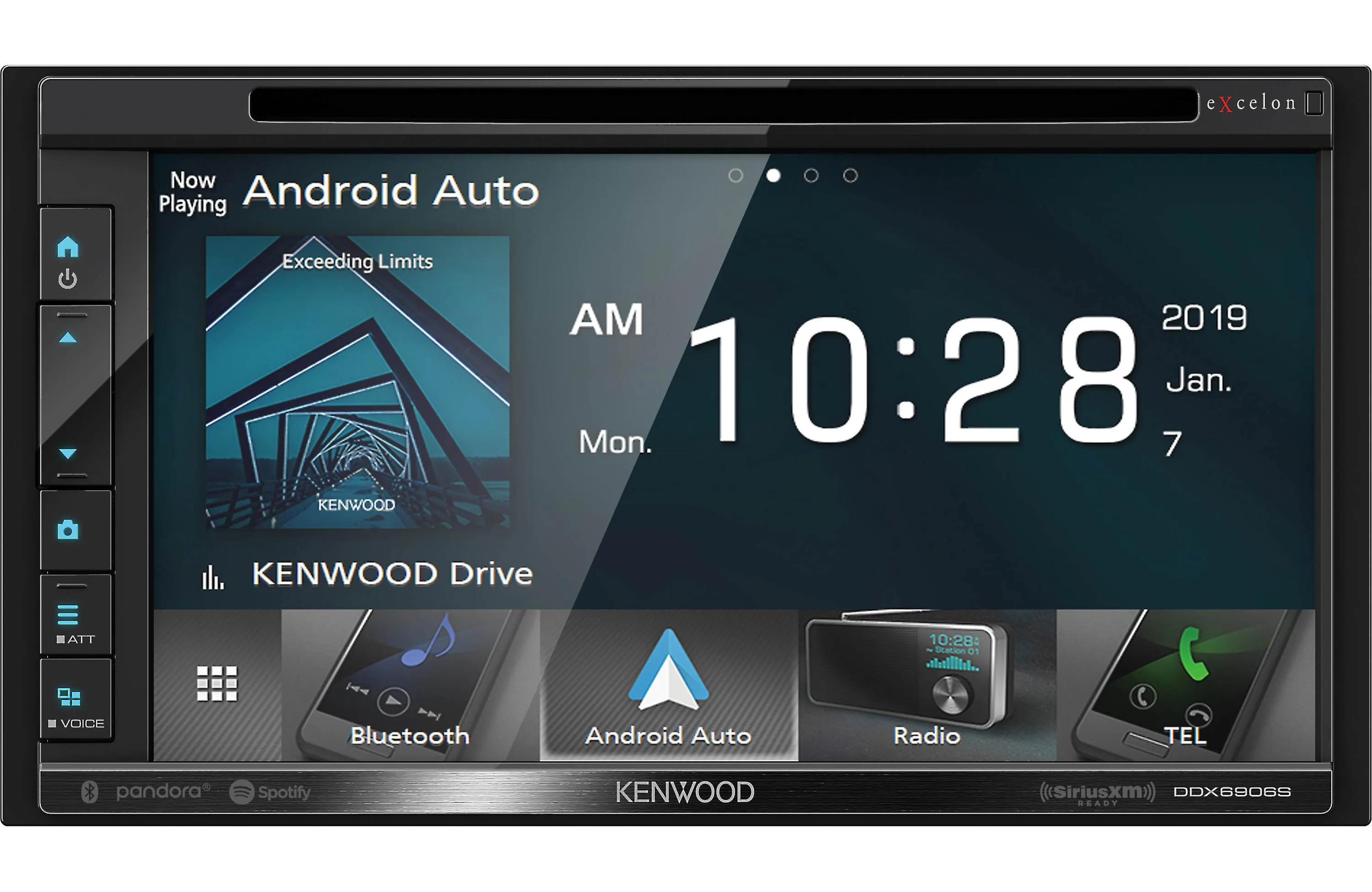 Kenwood Excelon DDX6906S 6.8" DVD Receiver with Bluetooth