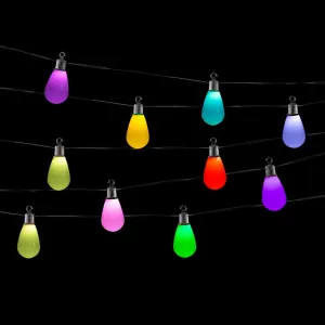 LED Lightshow Festoon Drop Globes with App (20pk)