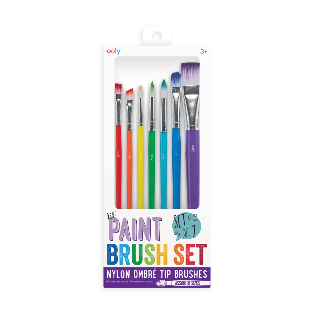 Lil' Paintbrushes - 7pc