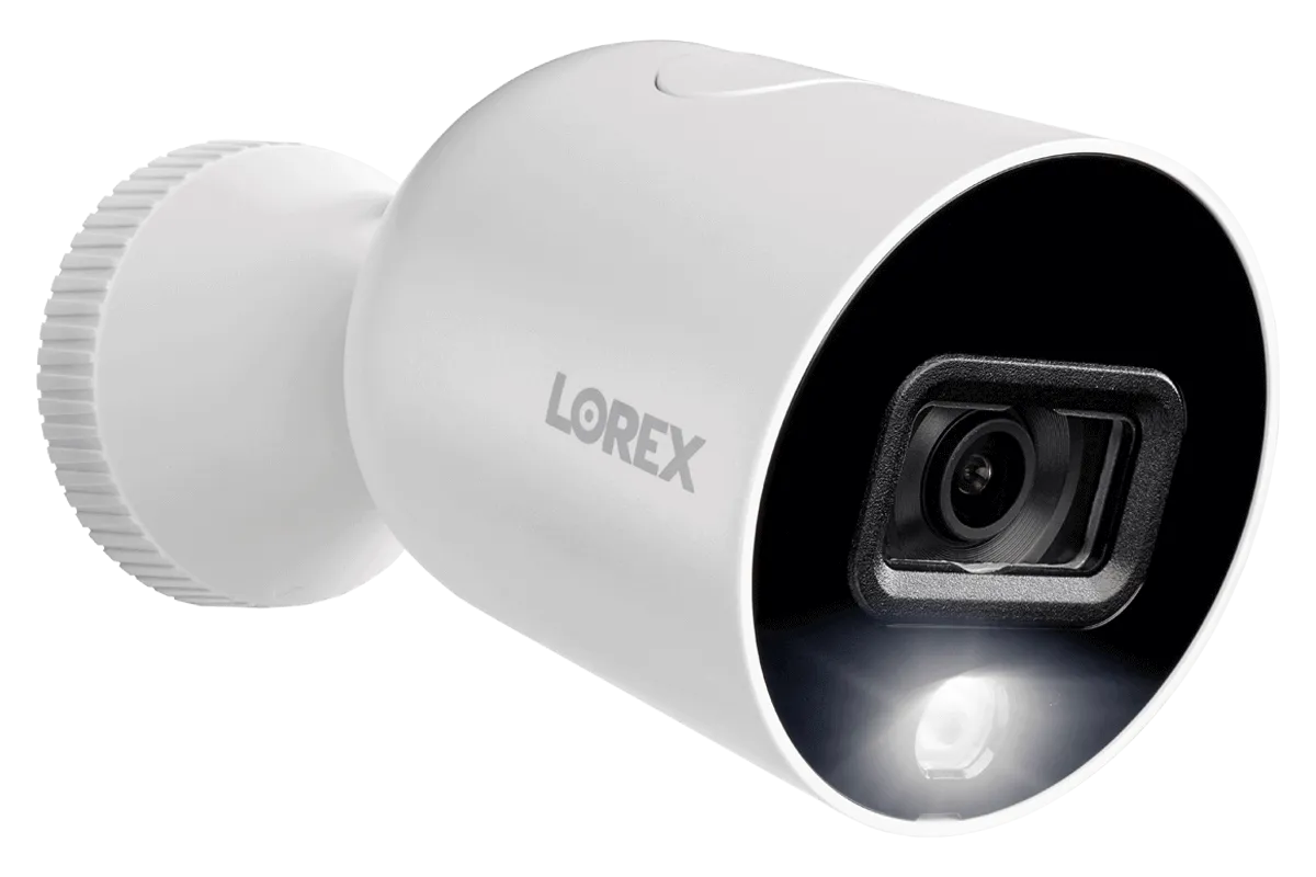 Lorex Smart Home Security Center with Two 1080p Outdoor and Two 2K Indoor Wi-Fi Security Cameras