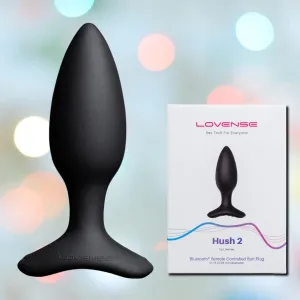 Lovense Hush 2 Vibrating Butt Plug - Small