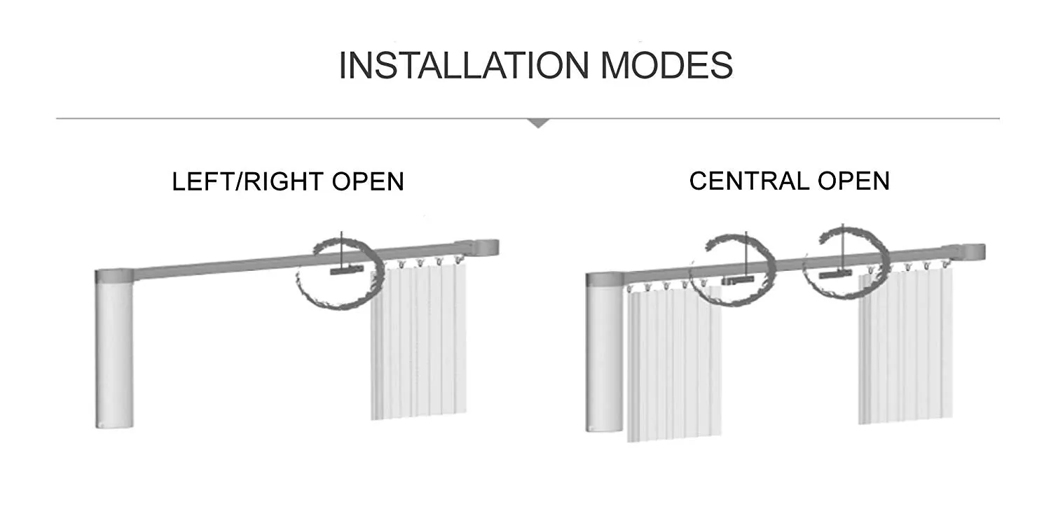 MCS100 Smart Motorized Curtain Solution (Works with Alexa and Google Assistant)