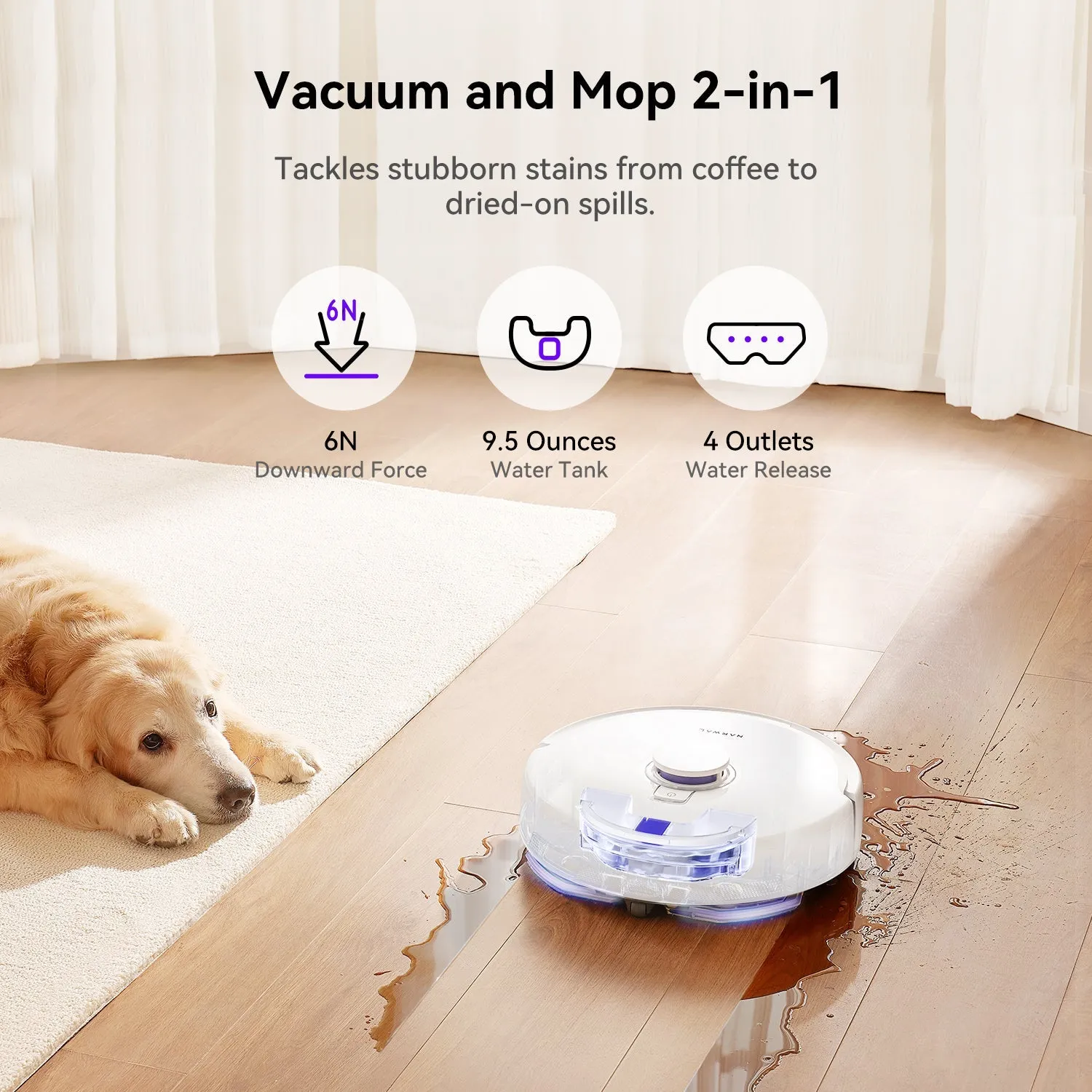 Narwal Freo X Plus Robot Vacuum and Mop