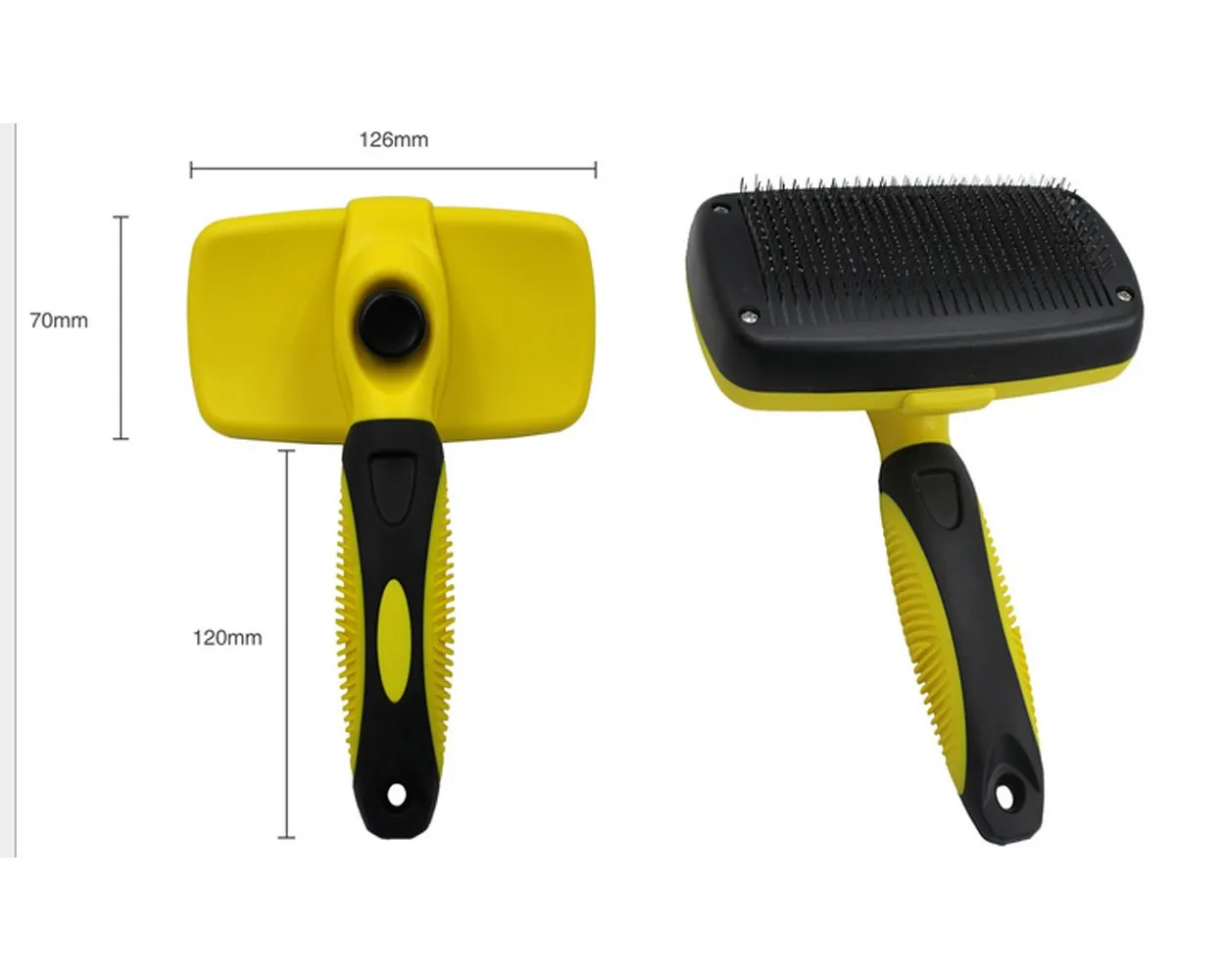 Pet Self Cleaning Slicker Brush