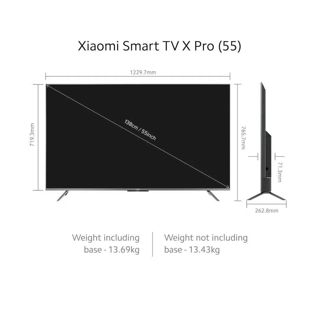 Redmi X Pro 55 inch (139 cm) Ultra HD (4K) Google Smart TV