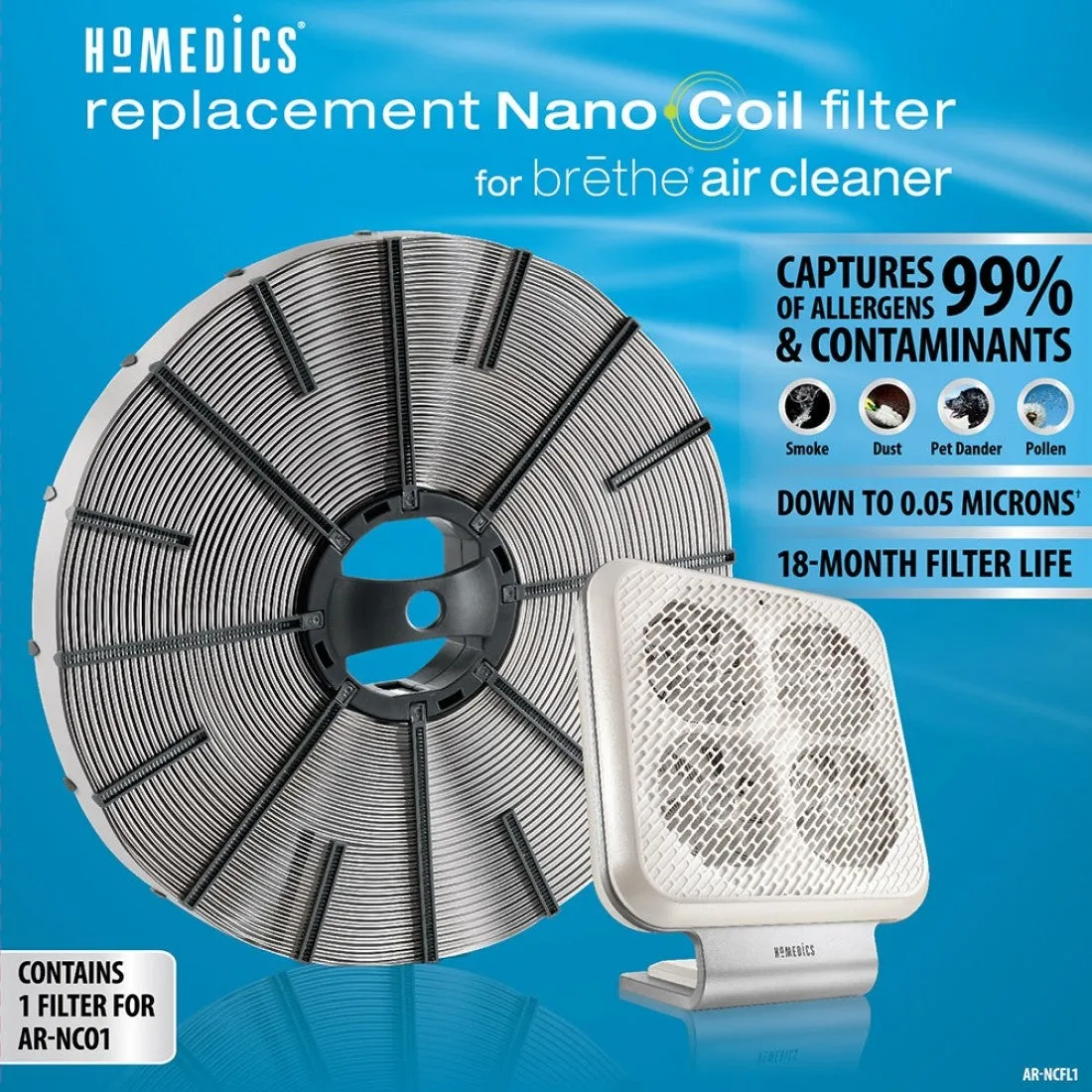 Replacement Nano Coil Filter