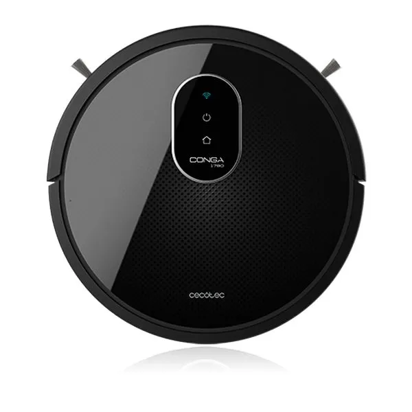 Robot Vacuum Cleaner Cecotec Conga 1790 Titanium Wifi 64 dB 2100 PA Black