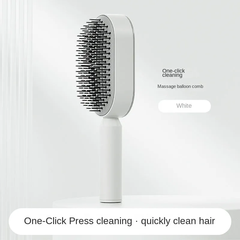 Self-Cleaning Hair Brush