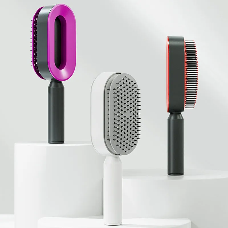 Self-Cleaning Hair Brush