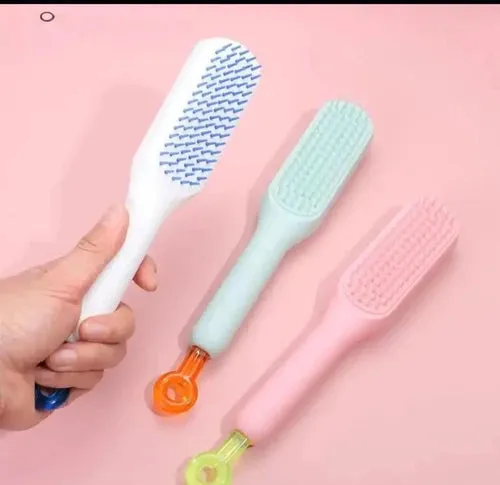 Self-Cleaning Hairbrush