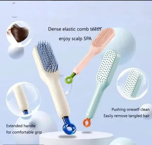 Self-Cleaning Hairbrush