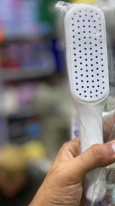 Self-Cleaning Hairbrush