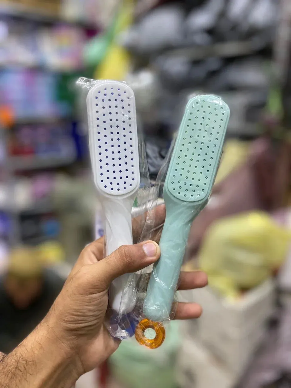 Self-Cleaning Hairbrush