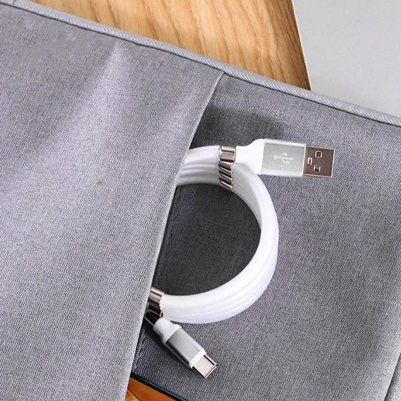 Self Winding Charging Cable