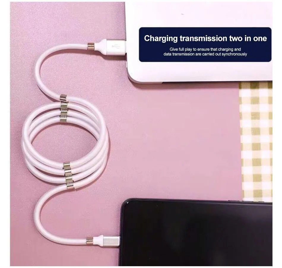 Self Winding Charging Cable