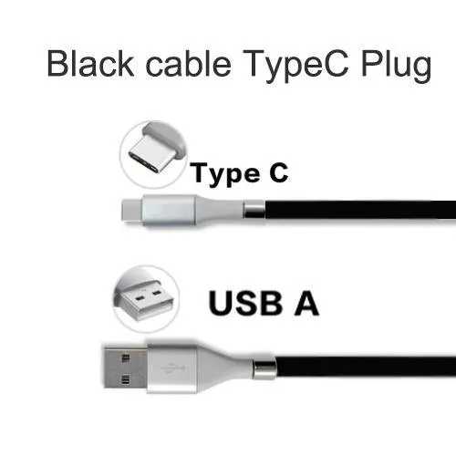 Self Winding Charging Cable