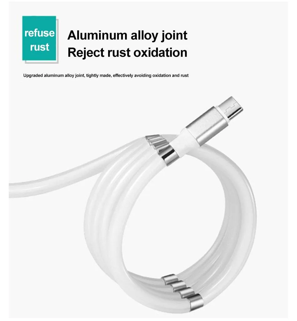 Self Winding Charging Cable