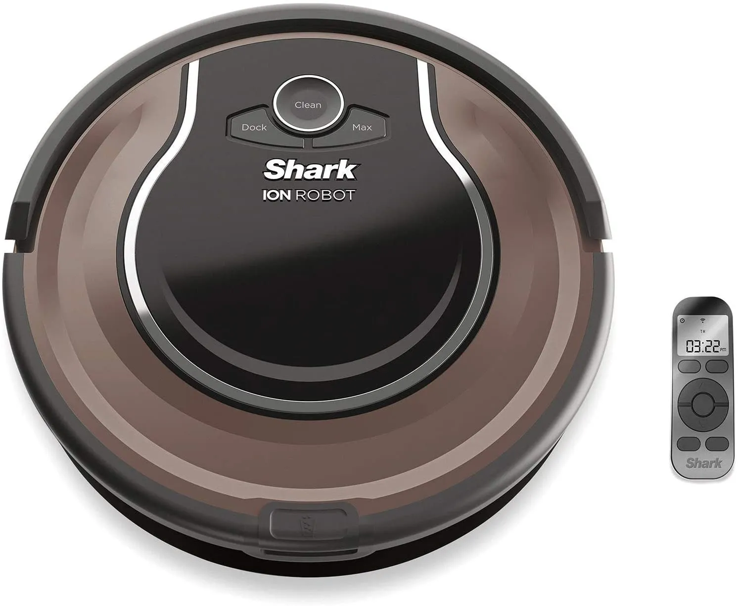 Shark ION Intelligent Smart Sensor Navigation Robot Vacuum Cleaner for Home, Brown (RV725N)