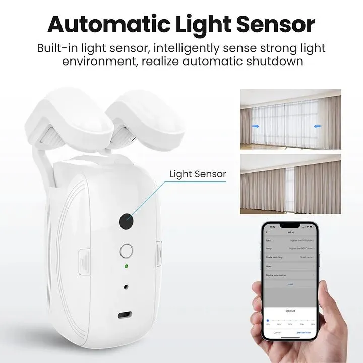 Smart Electric Curtain Robot Automatic Open Remote Control GHomeSmart®