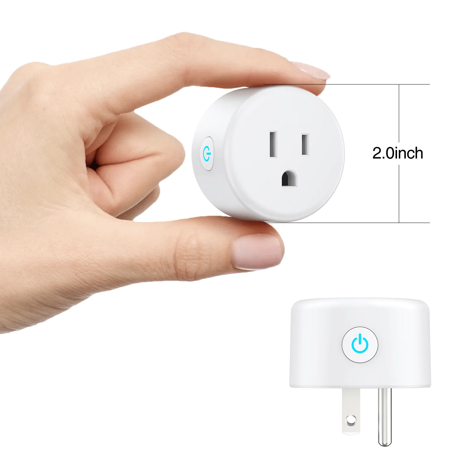 Smart Plug Wi-Fi Outlet Socket GHomeSmart® WP5