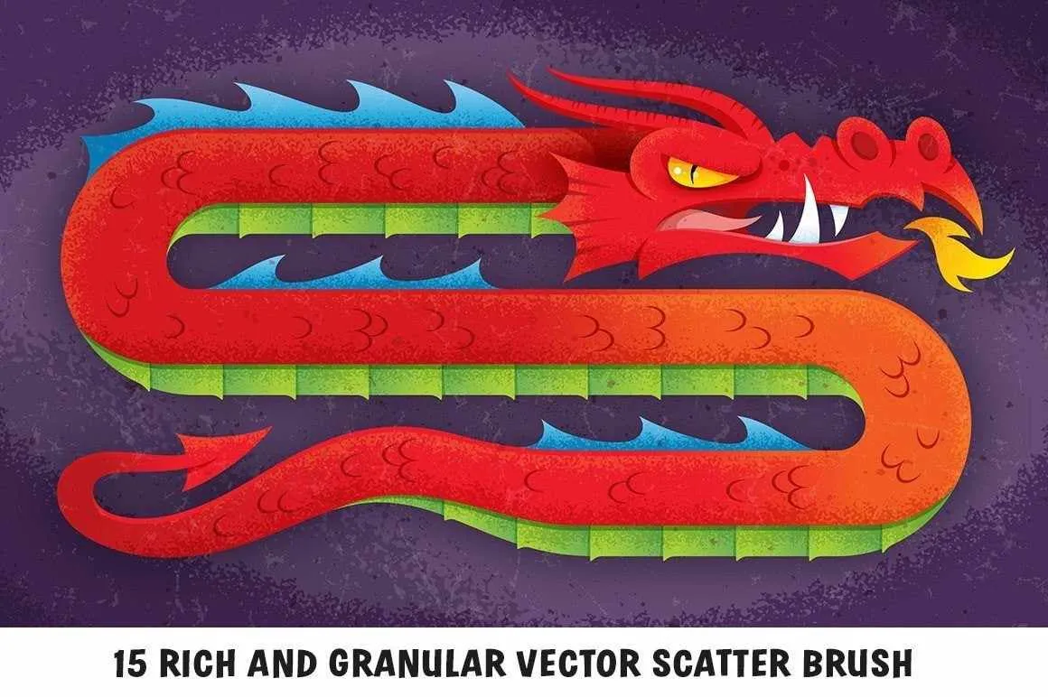 The Awesomely Organic Vector Brush Essential Bundle for Adobe Illustrator