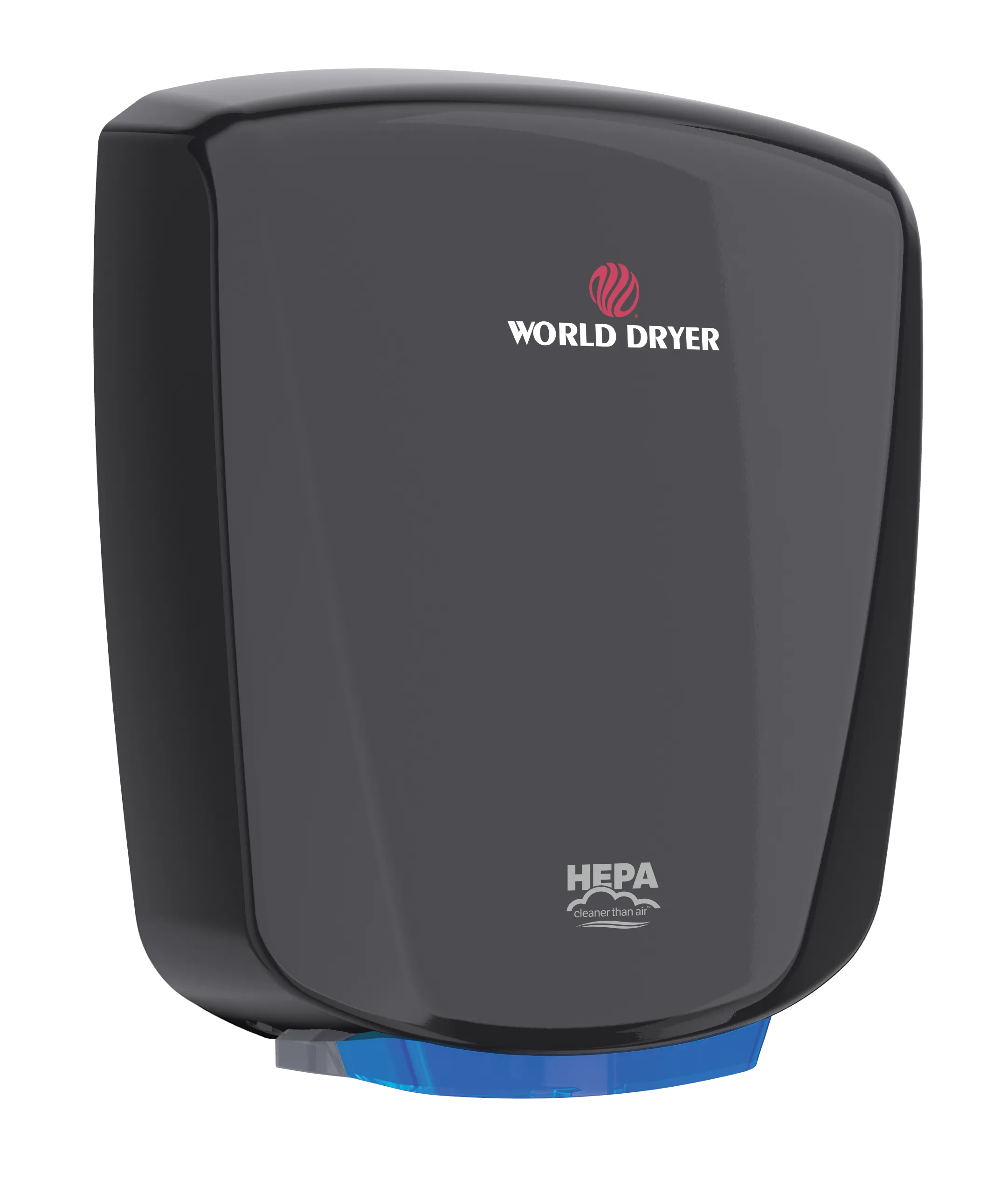 World Dryer Q-162A2 | VERDEdri Automatic Hand Dryer, HEPA-Filtered, Aluminum Black