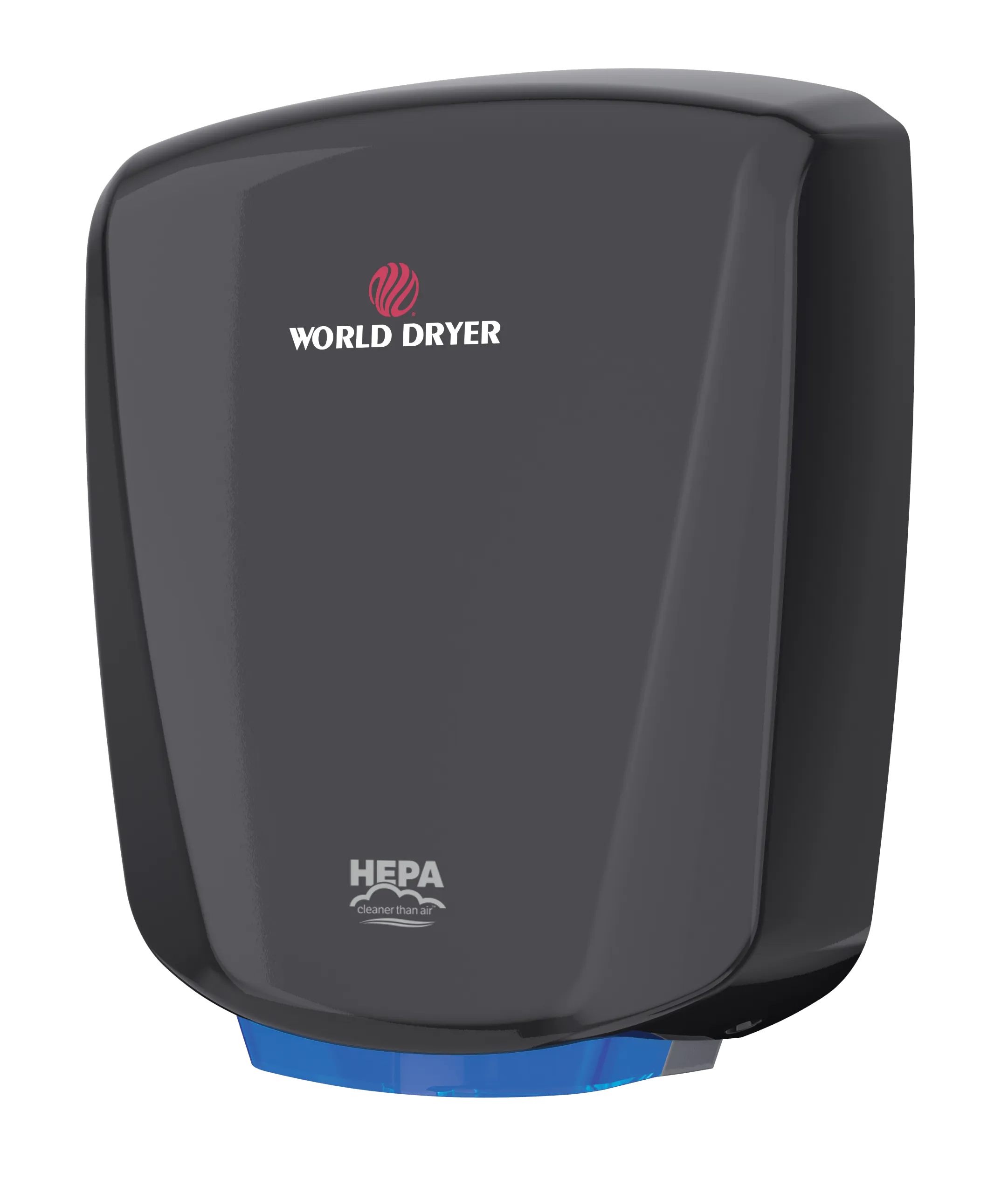 World Dryer Q-162A2 | VERDEdri Automatic Hand Dryer, HEPA-Filtered, Aluminum Black