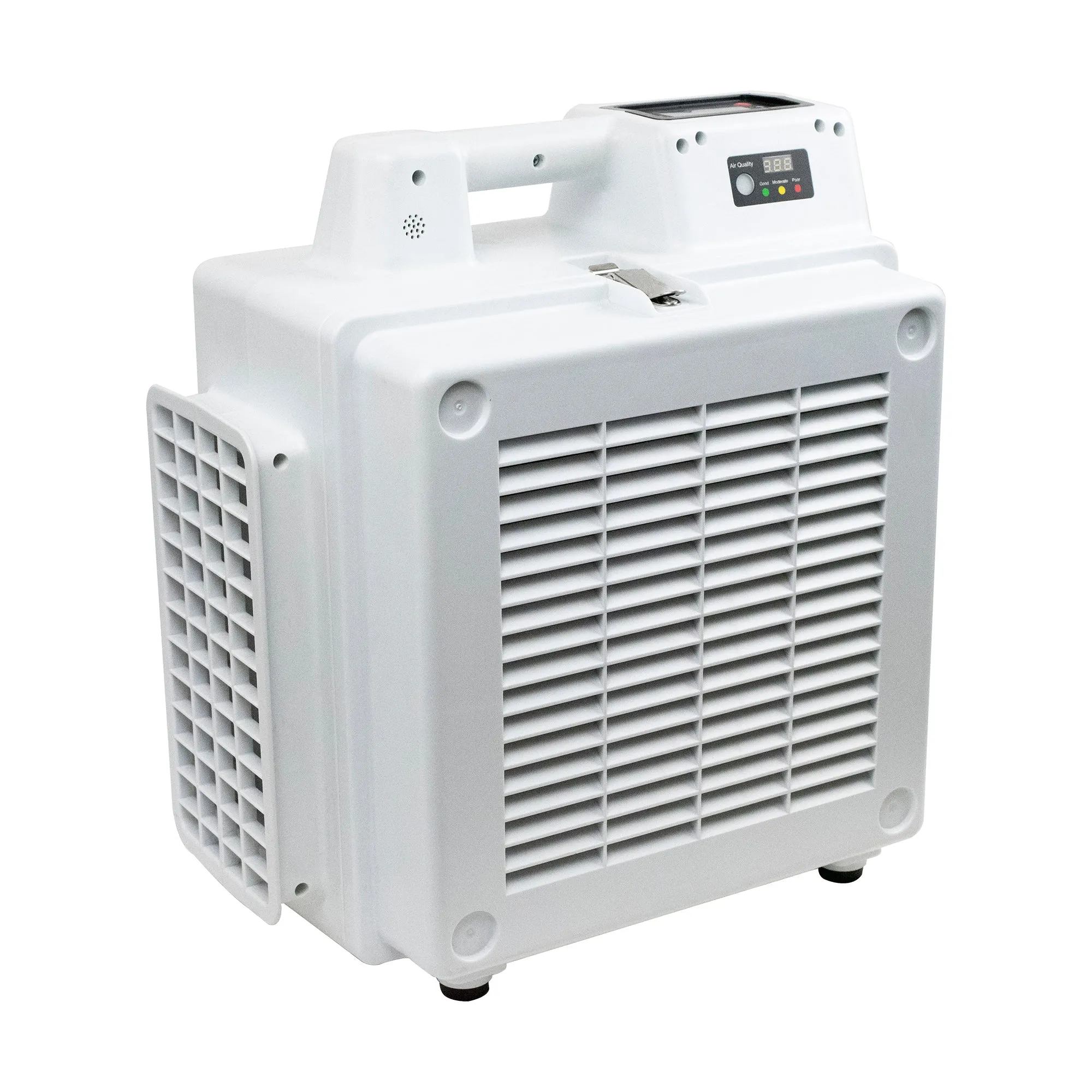 XPOWER X-2830 Commercial 4 Stage Filtration HEPA Purifier System, Negative Air Machine, Airborne Air Cleaner, Mini Air Scrubber with PM2.5 Air Sensor