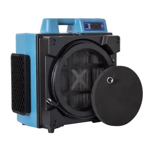 XPOWER X-4700A Professional 3 Stage Filtration HEPA Purifier System, Negative Air Machine, airborne Air Cleaner, Air Scrubber with GFCI Power Outlets