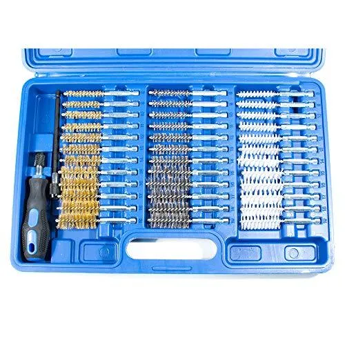 ZETA 38 PC Industrial Wire Brush Set 1/4" Hex Shank